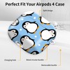 Case Compatible with AirPod 4 2024, Soft Full Protective Cover