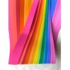 1/4" Rainbow Paper Strips for German, Froebel, Moravian Stars &