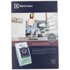 Electrolux EL202G S-Bag Anti-Allergy Synthetic Vacuum Bags, 4 Pack, Blue