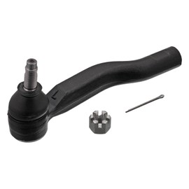 febi bilstein 43246 Tie Rod End with castle nut and cotter pin, pack of one