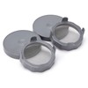 ABS Sprout Lid with Stainless Steel Screen for Wide Mouth