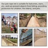 Jute Hemp Rope Nets for Safety and Decoration: Indoor &