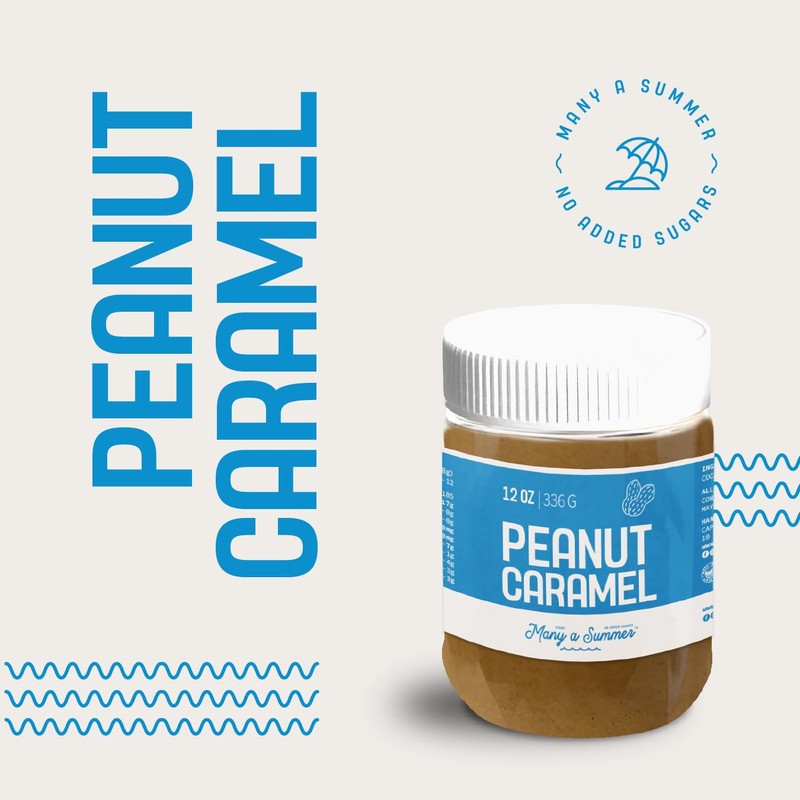 Many a Summer Peanut Caramel - No Added Sugars -