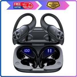 PocBuds Bluetooth Headphones Wireless Earbuds 80hrs Playtime Wireless Charging C