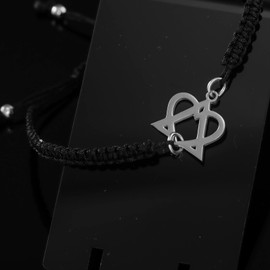 Kivosliviz Adoption Gifts for Adoptive Parents Mom Family Day Symbol Bracelet Best New Adopted Mom Gifts