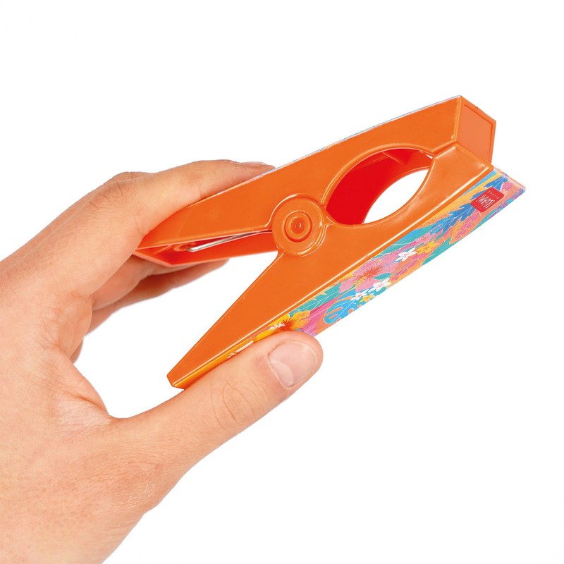 Legami - Set Mollette Ferma Telo Mare, 2 Mollettoni Colorati