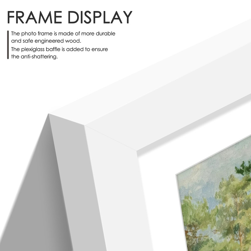 DUENPY 22x32 Collage Picture Frame 4x6 Picture Frames Collage Wall