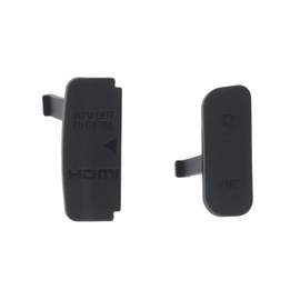 YINETTECH Camera USB Rubber Cover Compatible with Canon 600D Rebel T3i X5 USB AV Out MIC