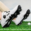 20 PCS Universal Golf Shoe Cleats with Metal Threading -