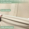 Patio Furniture Covers Waterproof 4-Piece, Covers for 4 Piece Patio