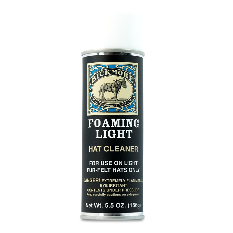 Bickmore Foaming Light Hat Cleaner Kit - Remove Dirt, Dust,
