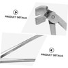 IWOWHERO Press Flatten Pliers Flat Nose Pliers for Leather Strong
