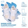 SULPO 2 Pairs Winter Insoles - Soft Warm Sheep's Wool