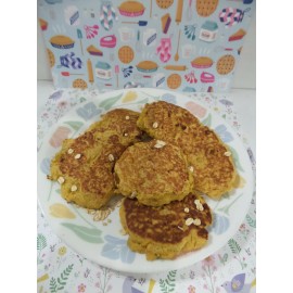 Homemade Flourless Banana Oat Pancakes.No Sugar Added.*Eggless Option Available - Regular, With eggs