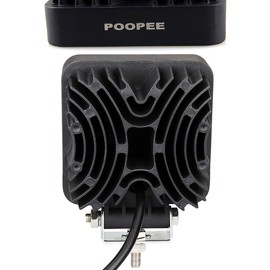 LED Work Light, 24 V, 12 V, 27 W, Wide Angle, Waterproof, 9 Row Work Light, LED, Outdoor Work, Baggy, Offroad, Light Tiger, Truck Supplies, Car Exterior Light, High Brightness, High Quality, Dustproof, White