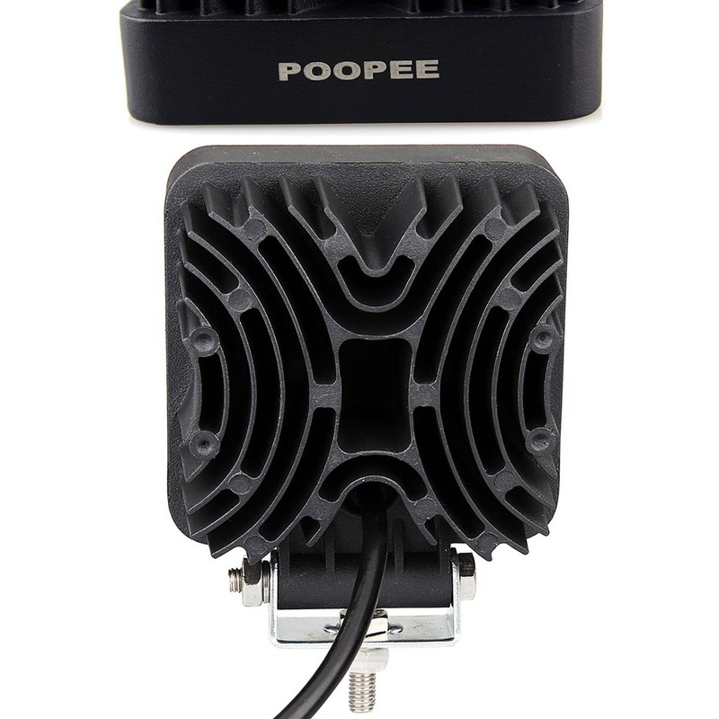 LED Work Light, 24 V, 12 V, 27 W, Wide