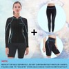 GoldFin Wetsuit Top Women, 2mm Wetsuits Jacket Long Sleeve Neoprene
