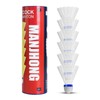 MANJHONG Shuttlecocks Nylon Badminton Balls for Beginners, Leisure, Training, Indoor
