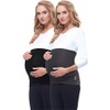 Be Mammy Ladies' Belly Band 169, Pack of 2 -
