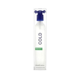 Benetton Cold for Men Eau de Toilette Spray, 3.3 Ounce