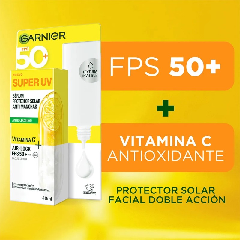 Garnier Protector Solar Super Fluido Invisible Fps50