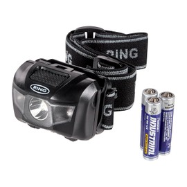 Ring Automotive LED HIGH PERFORMANCE HEAD TORCH BLACK & GREY 87LM