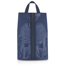 Prezon Travel Shoe Bags, Water Resistant TPU Mesh, Sturdy YKK Zipper, Shoes Storage Bag, Shoes Packing Organizer, Unisex Shoe Pouch for Travel or Home Storage