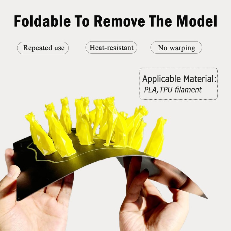 TIOPY 310 x 310 mm 3D Printer Construction Surfaces, 2