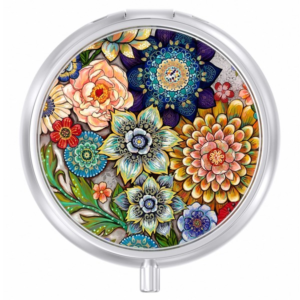 Aiawoxc Pill Case, Cute Travel Pill Box for Purse, Moisture