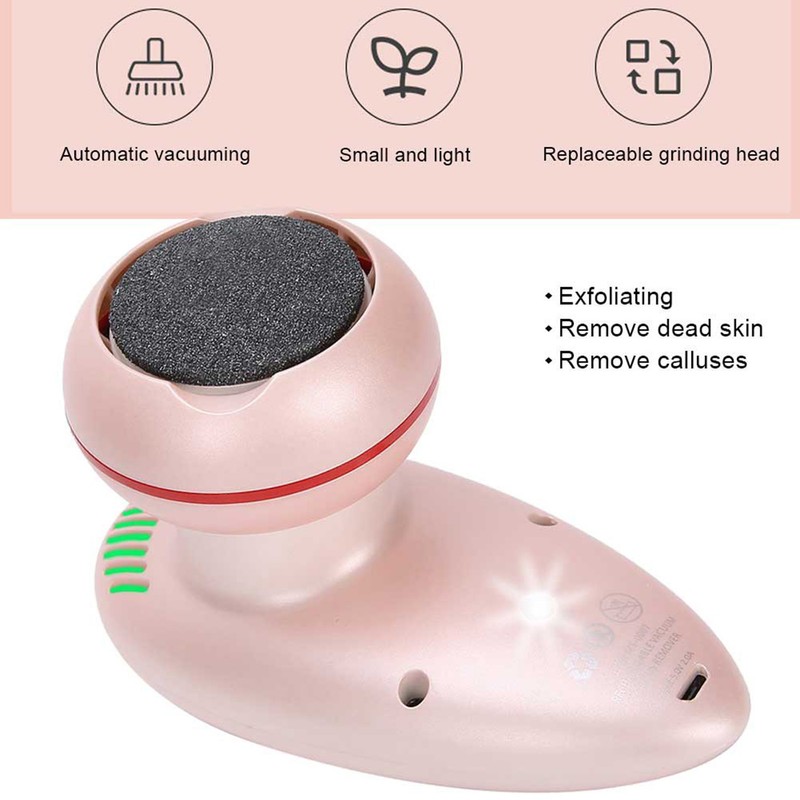 MARSKE Electric Feet Callus Removers Grinder Portable Foot File Pedicure
