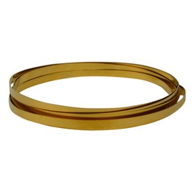 32 Gauge Red Brass Bezel Wire - 10 Feet Jewelry Making Tool