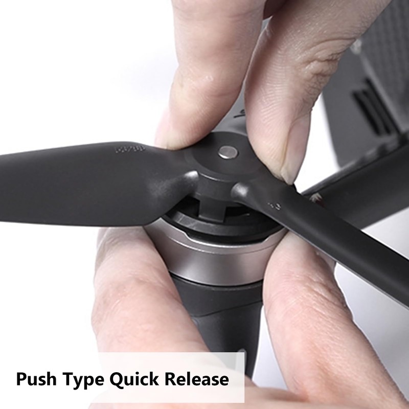 Bocguy 4 Pieces FPV Propeller, Silent Flight Foldable DJI Drone