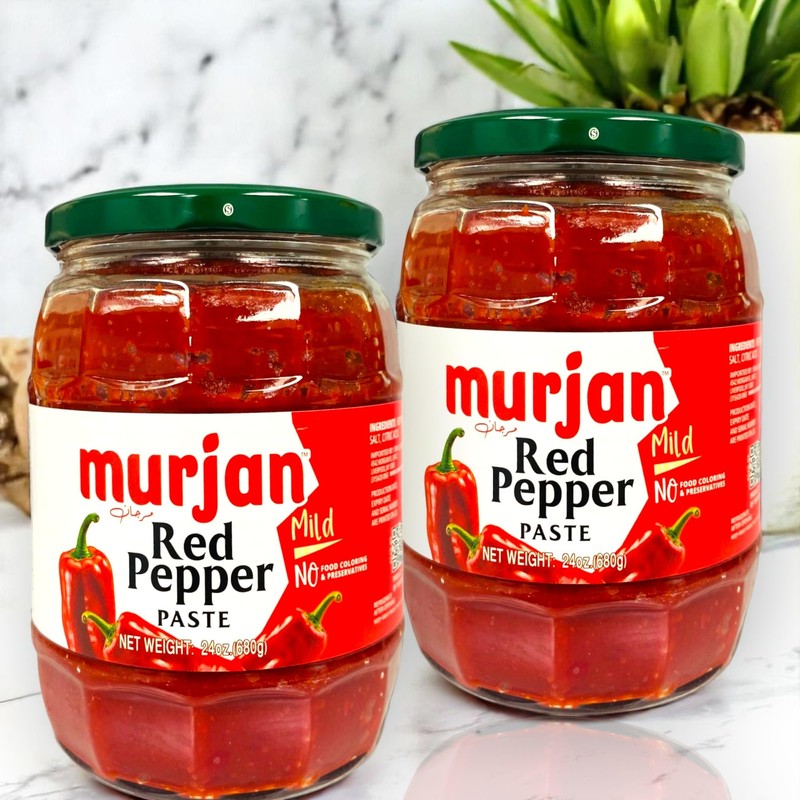 Murjan Mild Pepper Paste 24 oz (2 Pack 48 OZ)