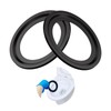 RV Toilet Seal 2-Pack, Flush Ball Seal Gasket Replacement for