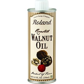 Roland Roasted Walnut Oil, 8.5-Ounce Canisters (Pack of 3)