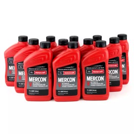 Motorcraft Mercon V Transmission Fluid XT-5-QMC Case 12 Quarts for Ford Vehicles