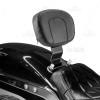 CB Gloss Black Driver Rider Backrest For Harley Breakout FXBR