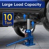 Donext 10 Ton/22046 LBS Hydraulic Bottle Jack, Blue Car Jack,