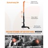 Echofreely Weed Puller Tool - Adjustable 35"-46" Heavy Duty 4-Claw
