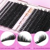 Kiromiro Fluffy Lash Clusters Volume 8-20mm DIY Individual Lash Extensions