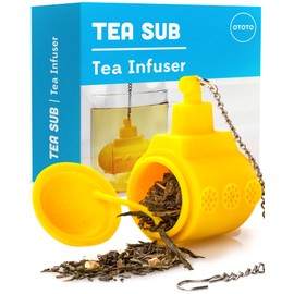 OTOTO Cute Tea Infuser - Loose Leaf Tea Steeper, Tea Accessories, Tea Diffusers, Tea Infuser for Loose Leaf Tea, Tea Strainers, Cute Gifts, Tea Gift Set, Kitchen Gifts, Cooking Gadgets