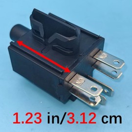 Tuzliufi Brake Switch for Husqvarna 539113792 RZ5424 EZ4824 RZ4619 EZ5226 EZ6124 PZ54 PZ60 Mower Z1267