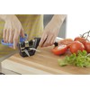 Smith’s 50101 Pull-Thru Knife & Scissor Sharpener – Black/Silver –