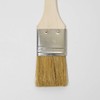 Hake City Brush Gold Roll Rack Brush, Wooden Handle, White