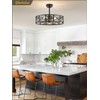 Fanbulous 23 Inch Fandelier Caged Ceiling Fans with Lights and