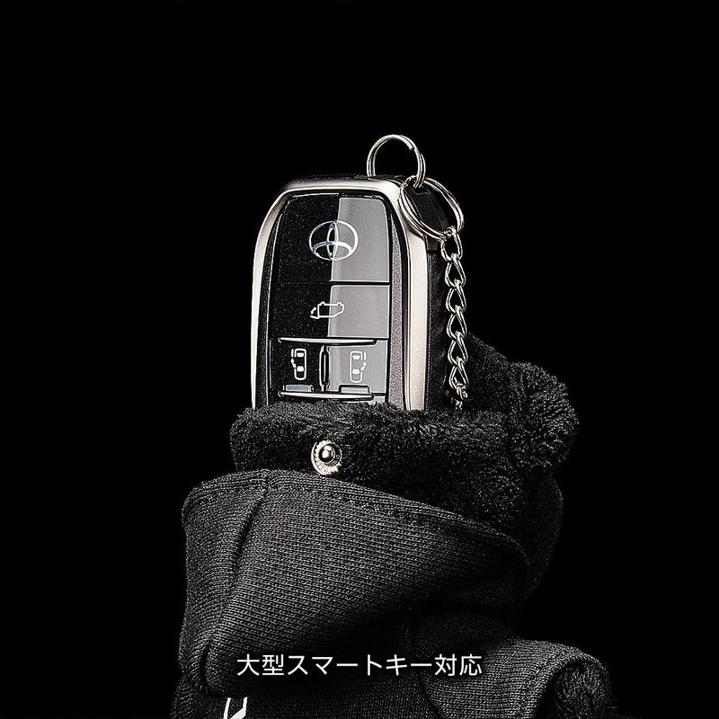 D.A.D HA687-02-01 BEAR SMART KEY CASE (Pink / Black) Key