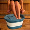 Perfeclan Foot Bath Collapsible Foot Soak Basin, Multifunctional, Folding, Foot
