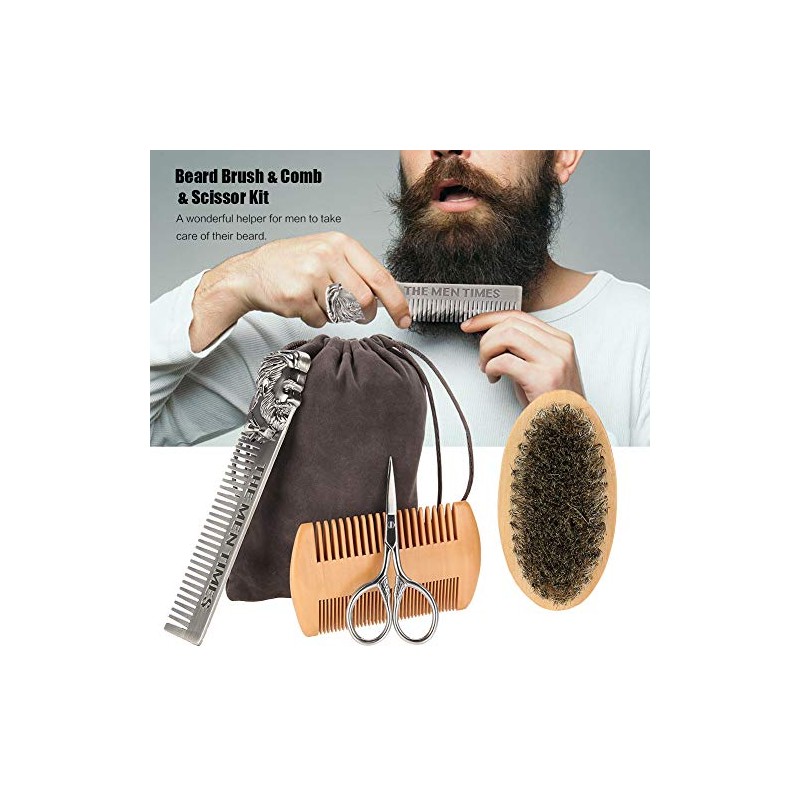 barba kit cuidado, Kit de barba 4 en 1 cuidado