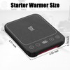 Sourdough Starter Warmer Mat, 12H Timer Warming Heating Pad, Precise