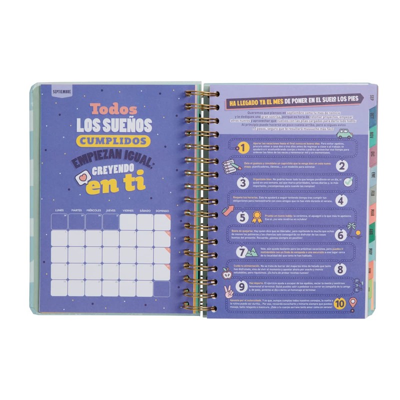 Mr. Wonderful , Wonder Agenda 2023-2024 Diaria Azul, Every Day